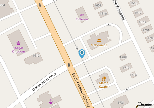 3min Walk to Beach! Hot tub, Yard & Near Shops map location