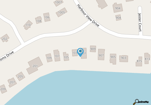 Otter's Run COL-103 map location