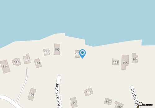 Experience the serene beauty of the Soundfront at Shenanigan's, a charming home in Kill Devil Hills map location