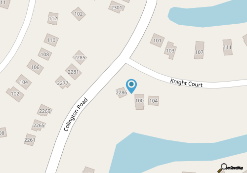 CH307- Ahoy there! The Pirate House-2 Bd, Canalfront, A-frame tranquility! map location