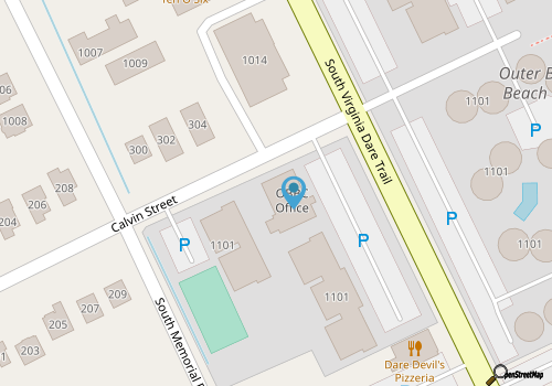 Beachfront Condo @ Outer Banks Beach Club, 3Pools, closest to beach, & shops map location