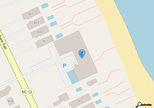 308 Keys to Serenity by First Flight Rentals map location
