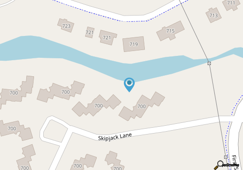 Oyster Pointe Flip Flop Stop Sound-side Condo map location