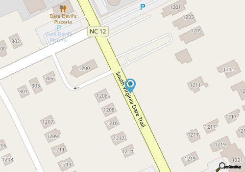 Beachfront Condo @ Outer Banks Beach Club, 3Pools, closest to beach, & shops map location