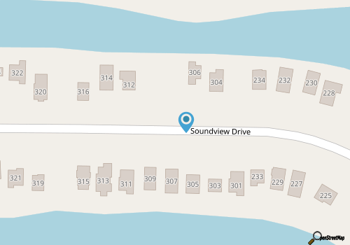 Waterfront Harbor Home, Sunset Views, Fireplace, Private dock and Boat Slip map location