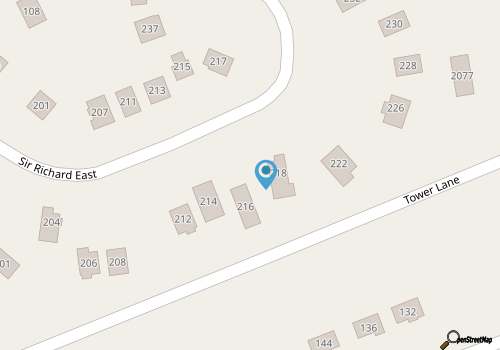 Private Home map location