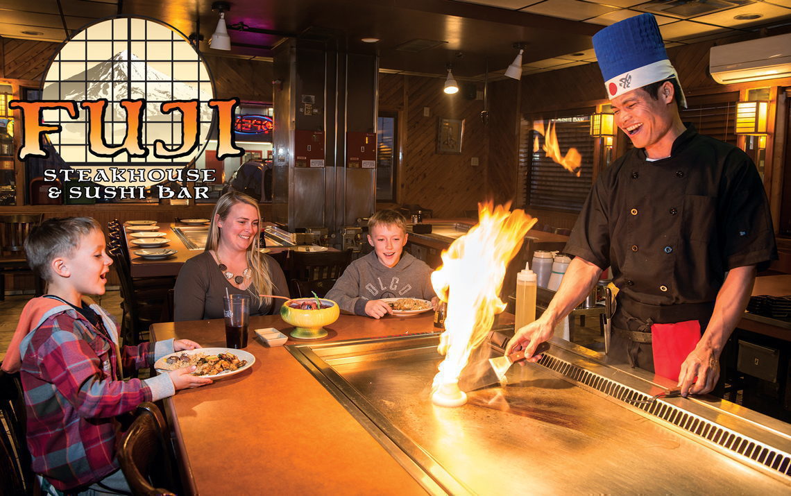 20% OFF HIBACHI DINNER ENTREE 5:00-6:30PM