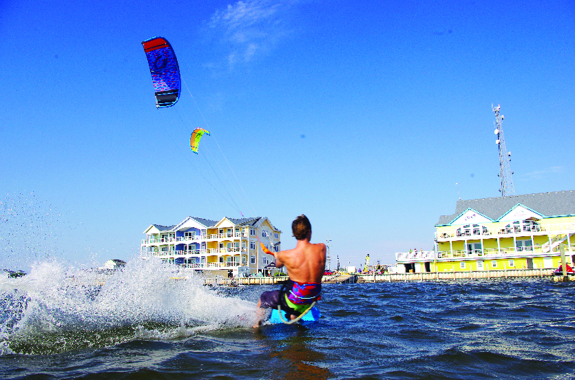 Kiteboarding with Kitty Hawk Kites on Hatteras Island