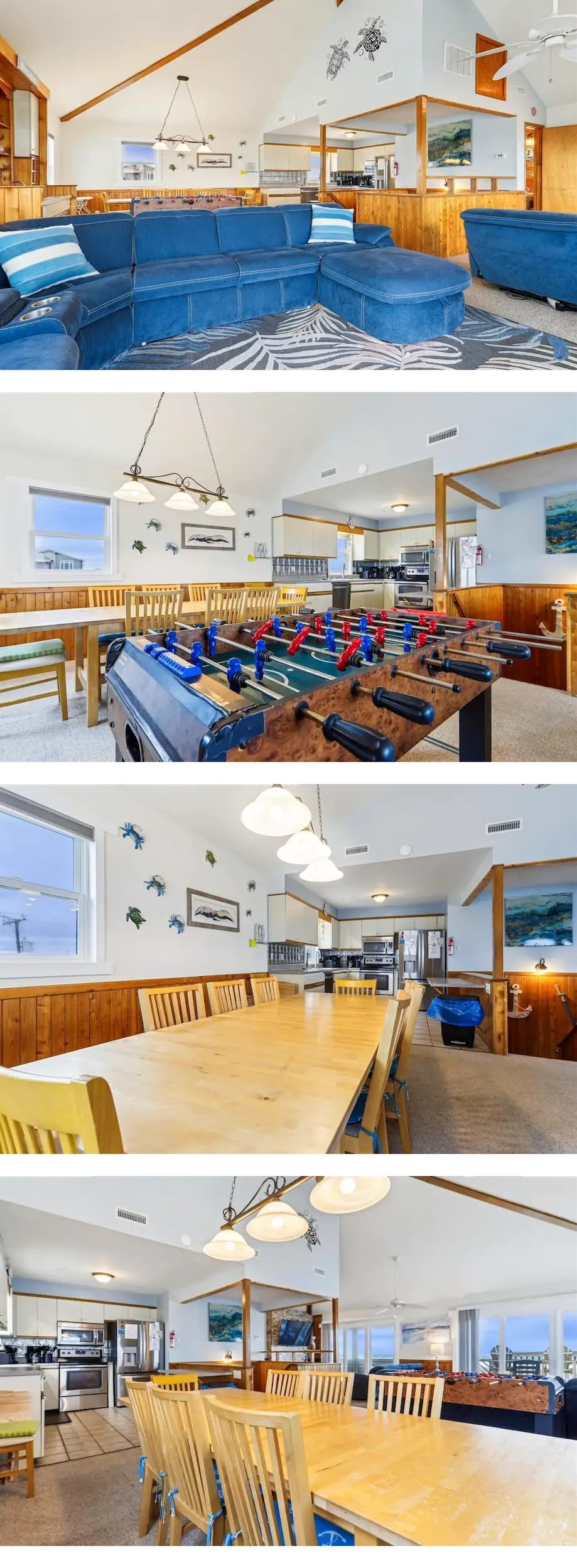 KD1905- Oceanfront! With 4 BRs, Hot Tub, Dune-Top Deck  and Dog Friendly!