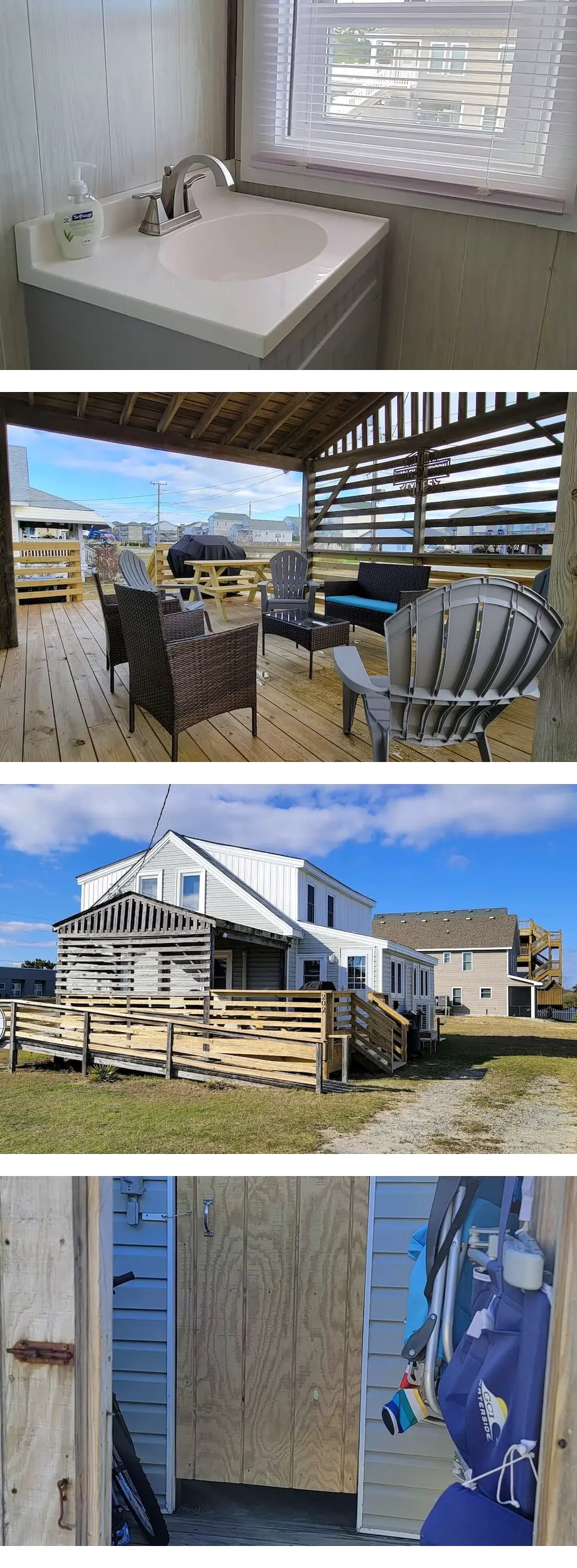 Slow Pace, OBX Cozy Beach Cottage, 2 min. walk to beach