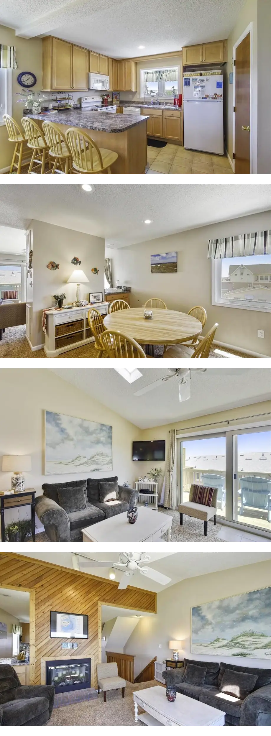 Oceanfront townhome with community pool in Kill Devil Hills!