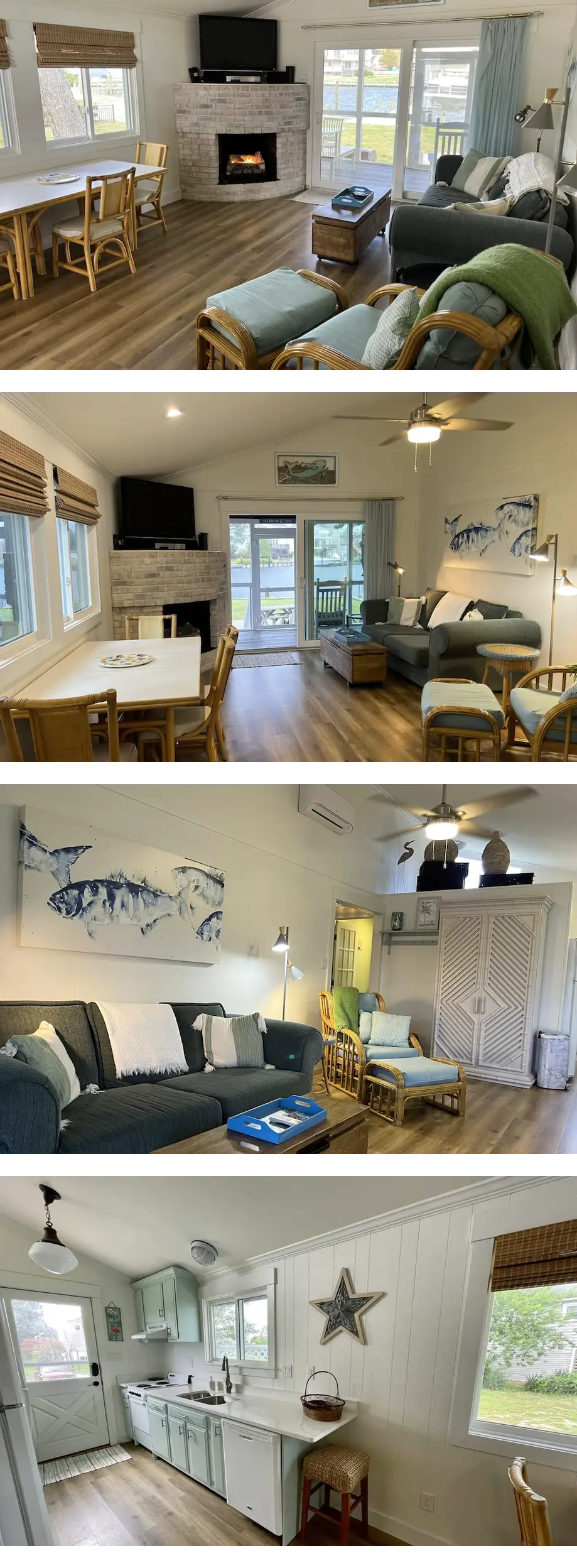 Waterfront Harbor Home, Sunset Views, Fireplace, Private dock and Boat Slip