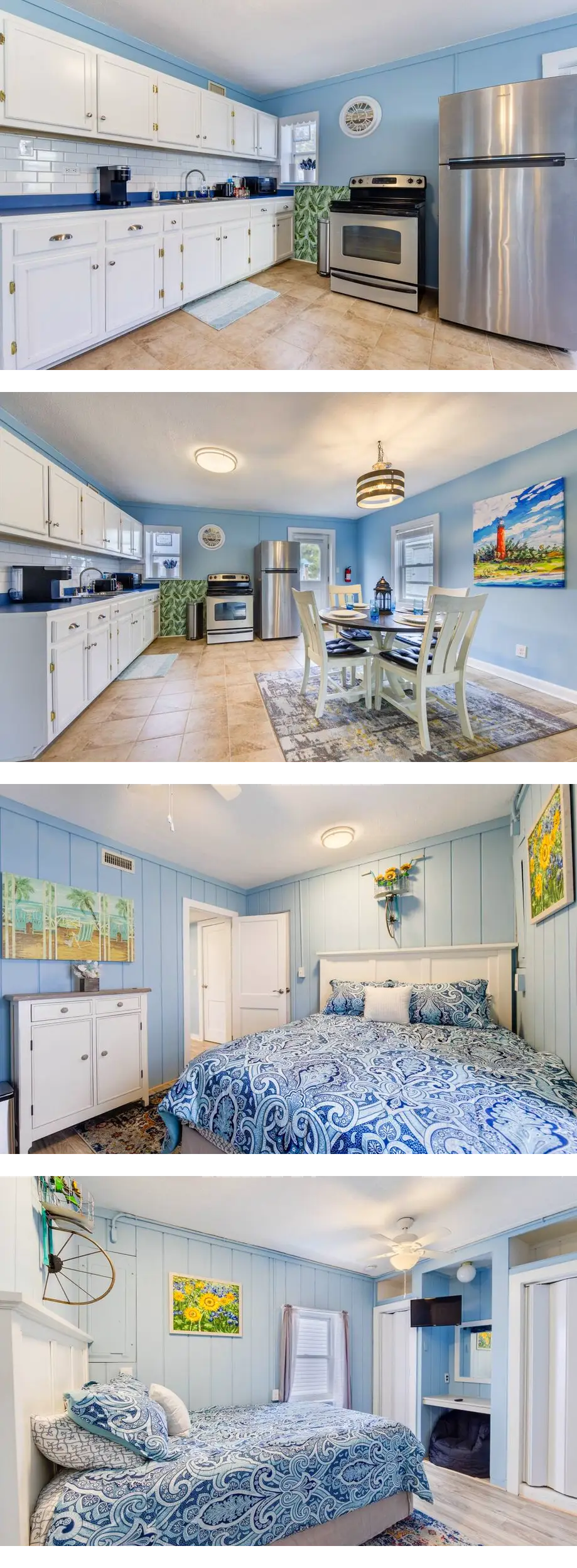Pet Friendly - 2 Minute Walk to Beach -  Updated and Modernized Spotless Clean 