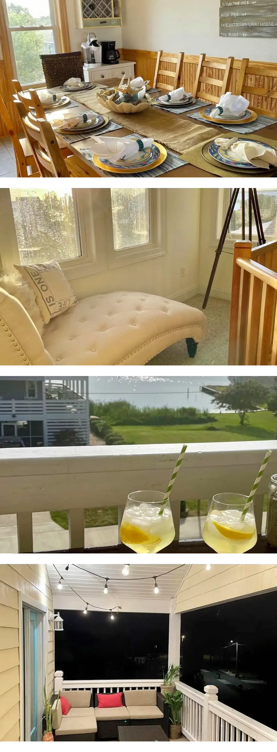Kitty Hawk Bay Home in Kill Devil Hills, Outer Banks NC, with Bay View