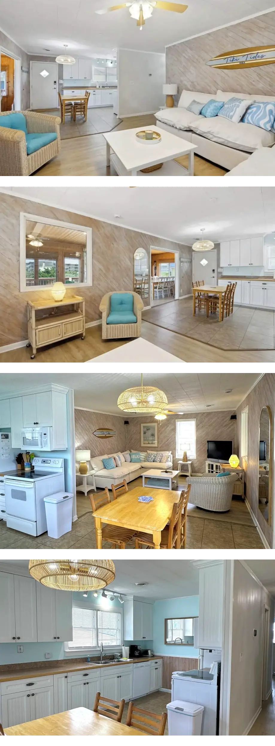 Tiki Tides OBX 4-Bedroom Beach Box in Kill Devil Hills, Steps from the Beach!