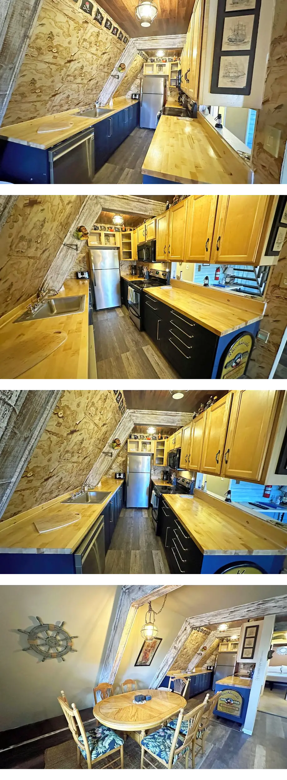 CH307- Ahoy there! The Pirate House-2 Bd, Canalfront, A-frame tranquility!