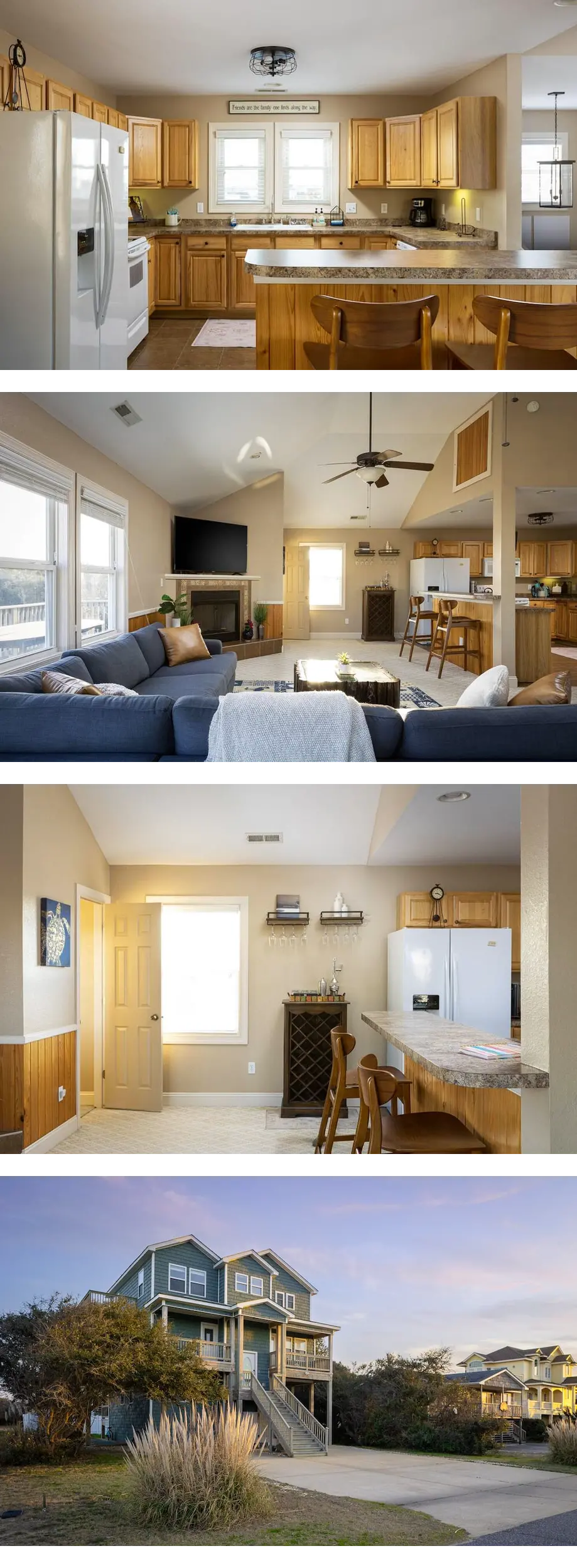 ?Updated OBX Beach House w/Ocean Views, Walk to the Beach MP7.5 & Pet Friendly?